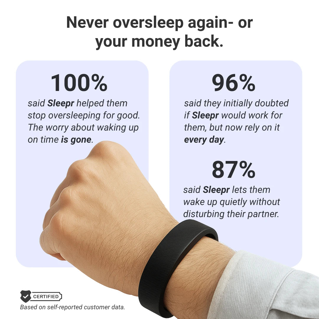 Sleepr - Silent Alarm