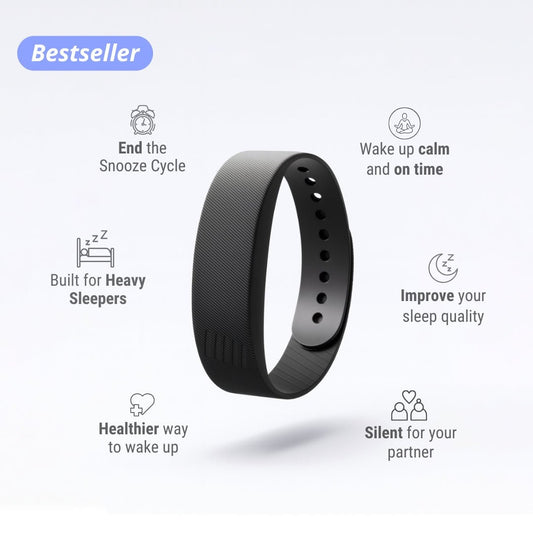 Sleepr WakeBand™ - 100% Wake-Up Silent Alarm