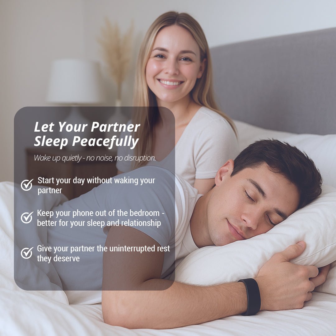 Sleepr WakeBand™ - 100% Wake-Up Silent Alarm