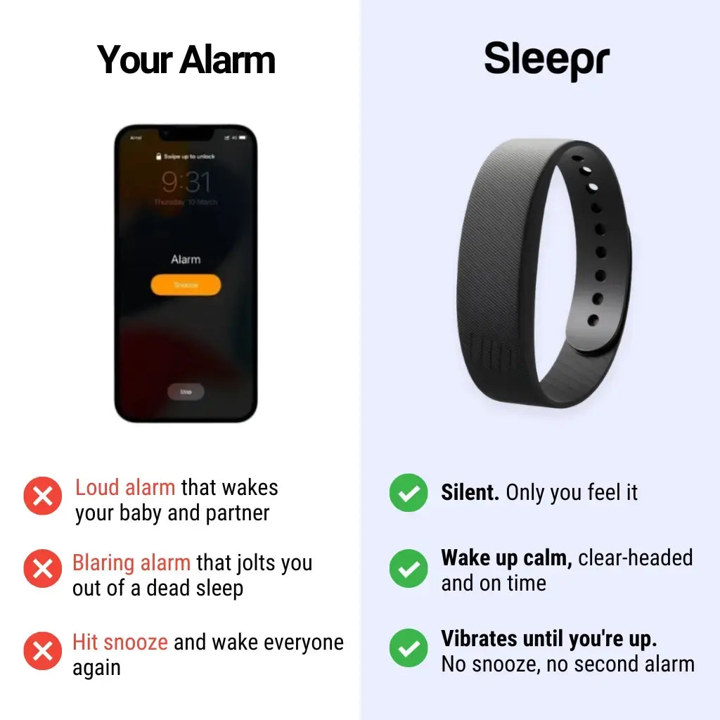 Sleepr - Silent Alarm