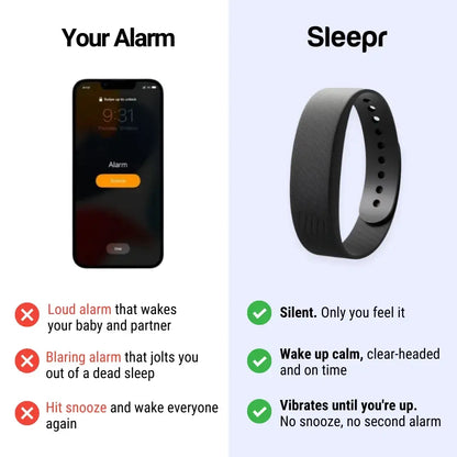 Sleepr - Silent Alarm
